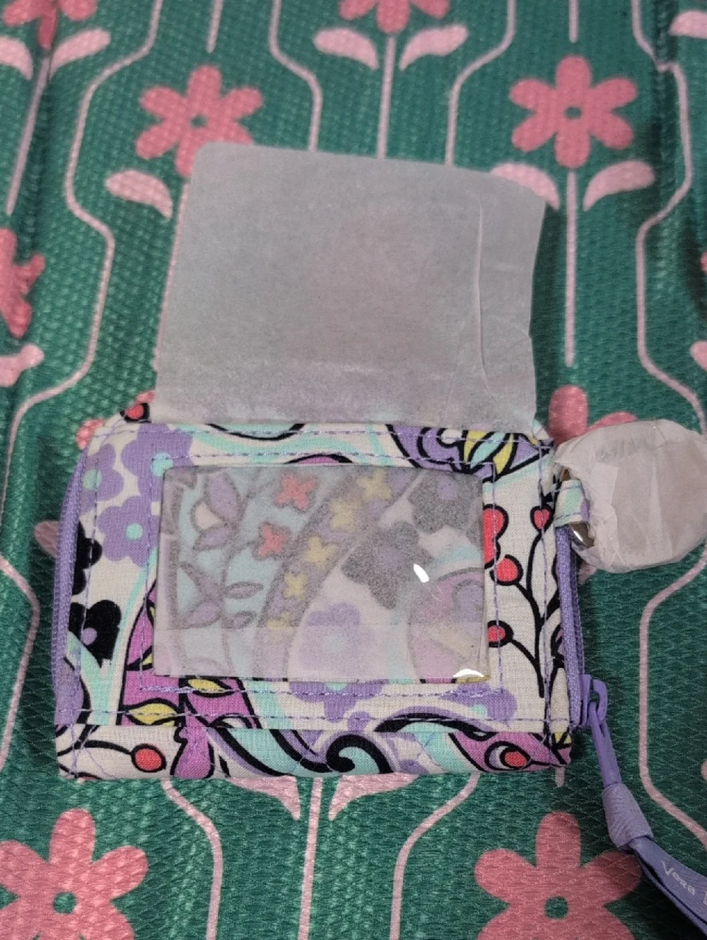 Vera Bradley Petite Zip Around Wallet - Picture 2 of 7
